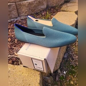NEW Rothys Flats Teal Green